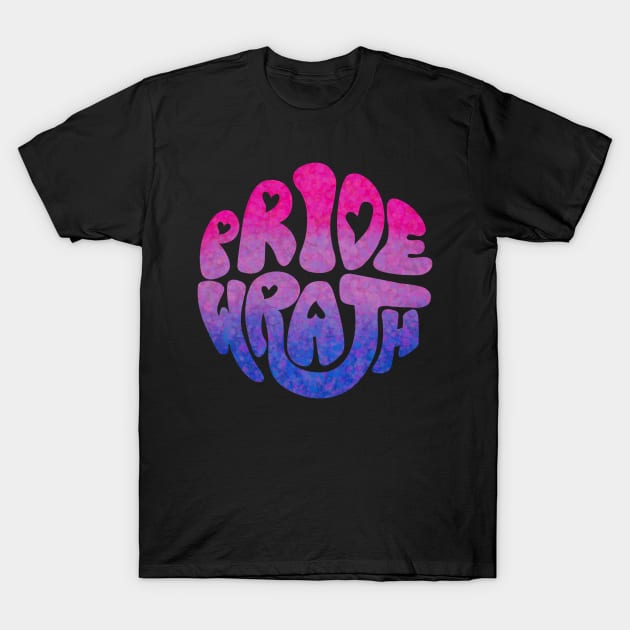 Pride and Wrath (Bi Pride) T-Shirt by Labrattish